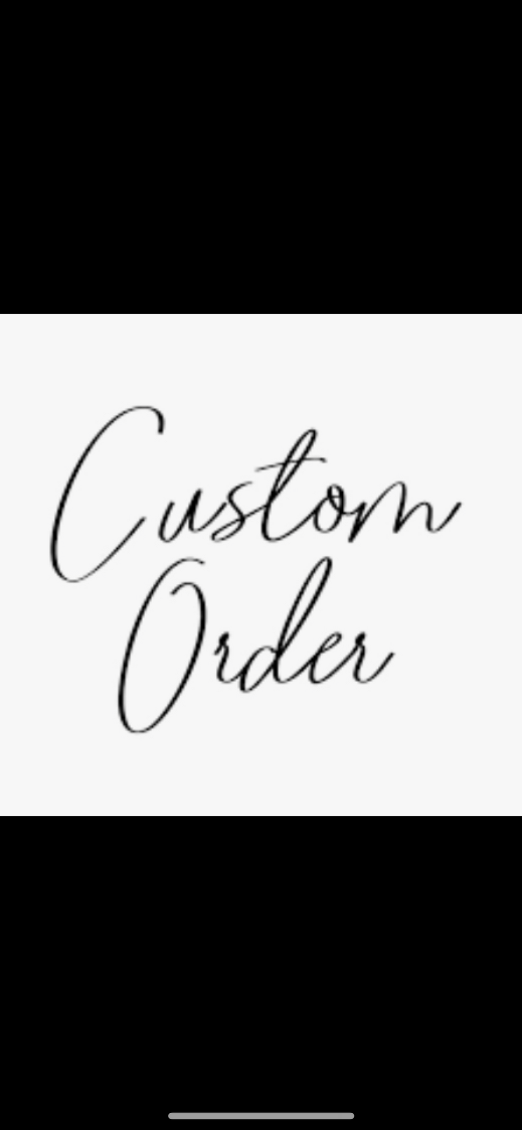 Custom order Steph