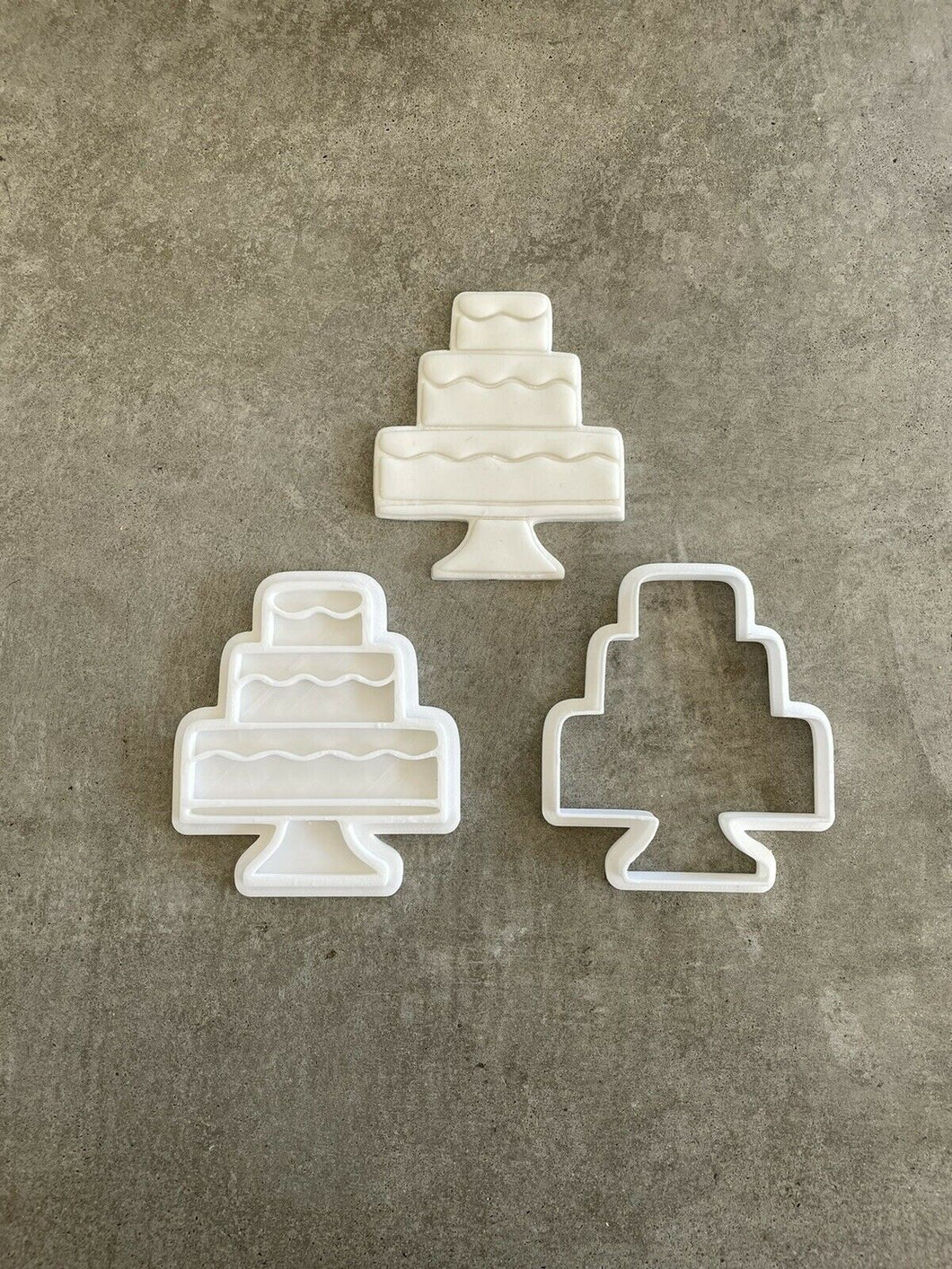 Wedding Cake Cookie Cutter