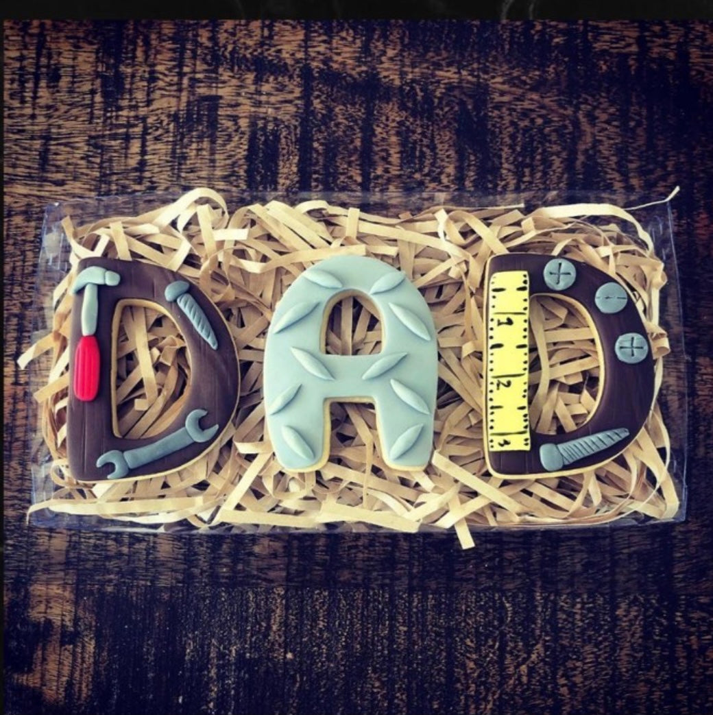 Fathers Day Dad cookie pack