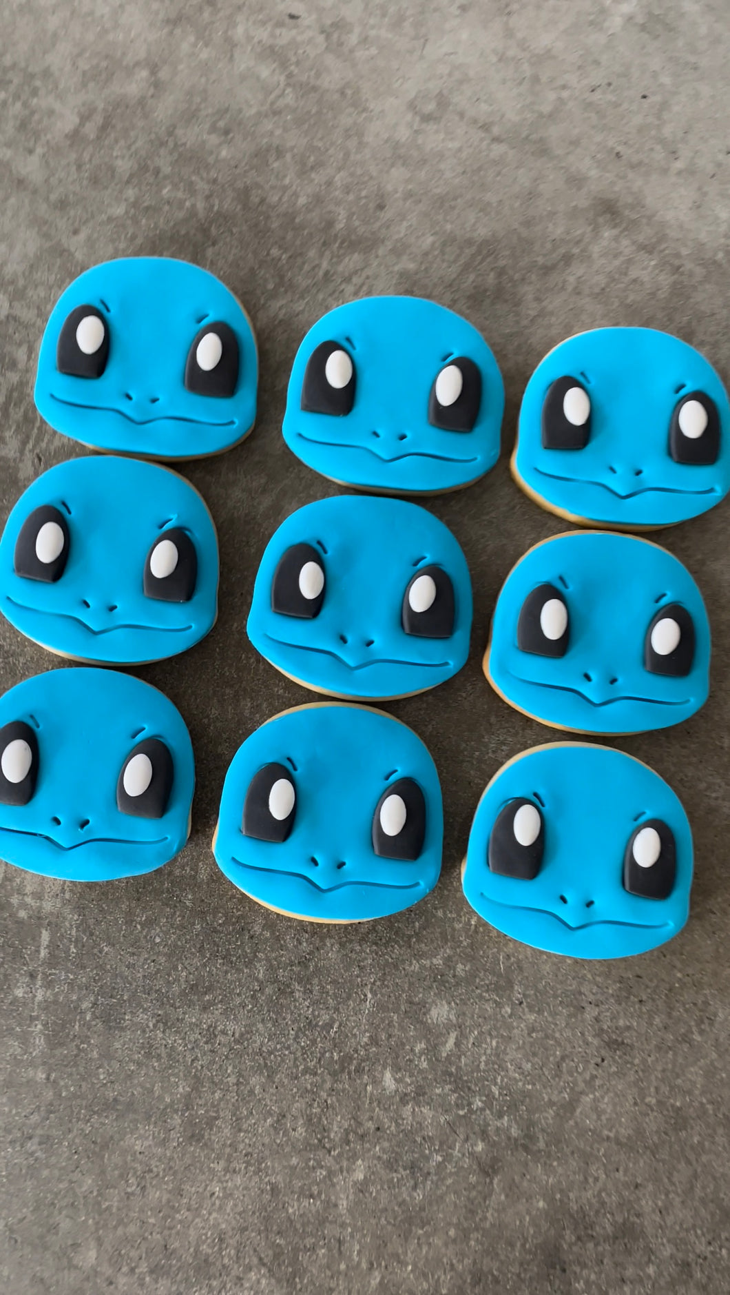 Pokémon Squirtle cookies qty 12